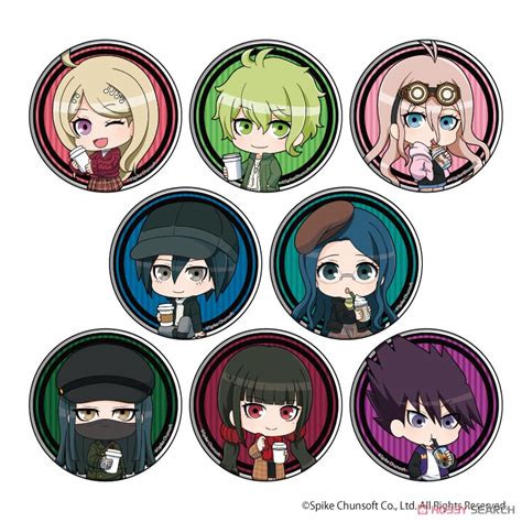 缶バッジ 「ニューダンガンロンパv3 みんなのコロシアイ新学期」 24 ミニキャラ 8個セット キャラクターグッズ 画像一覧