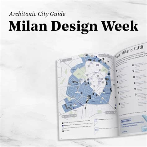 Architonic City Guide Milan Design Week