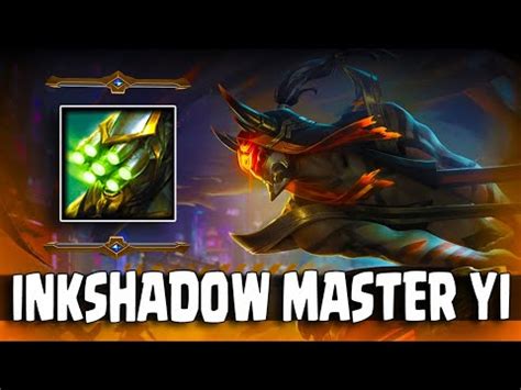 Master Yi Skin Inkshadow New Skin League Of Legends Pbe