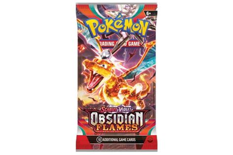 Pokemon TCG Scarlet Violet Obsidian Flames Booster Pack ArgosyToys