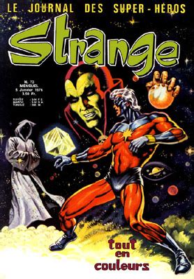 Comics Marvel VF LES PLUS BELLES COUVERTURES DE STRANGE