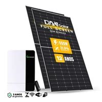 Kit Energia Solar Offgrid Kwp Painel W Dah Full Screen Growatt