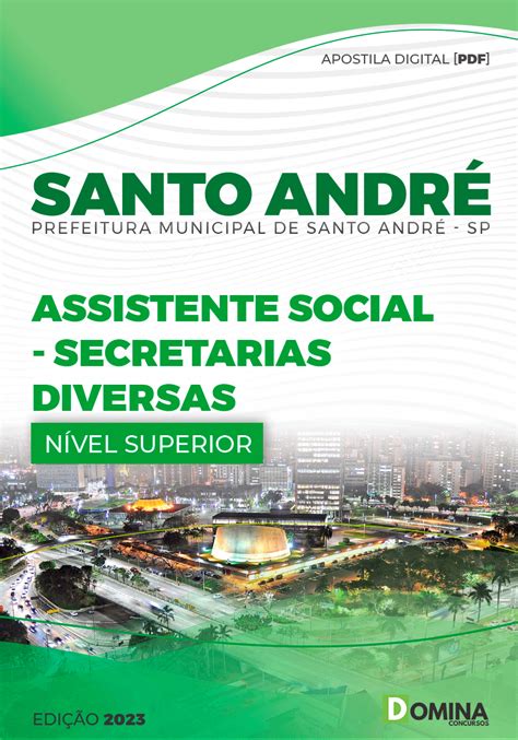 Apostila Pref Santo Andr Sp Assistente Social Secretarias Diversas