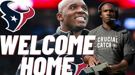 Houston Texans Welcome Demeco Ryans Youtube