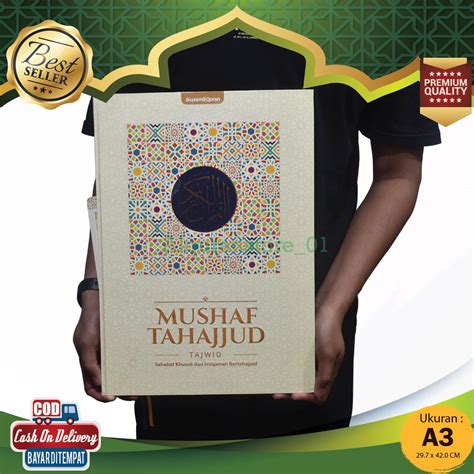 Jual Alquran Jumbo Lansia Mushaf Tahajjud Plus Standing Al Quran A3