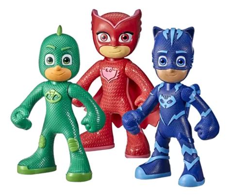 Boneco Corujita Menino Gato Lagartixo Pj Masks Cm Original Frete Gr Tis