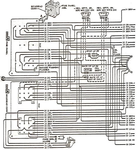 1972 Chevrolet El Camino Wiring Diagram Wiring Boards