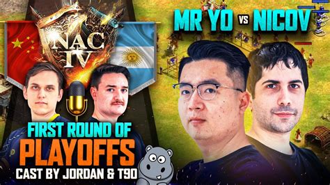 NAC 4 MR YO Vs NICOV In PLAYOFFS JORDAN And T90 Casting YouTube