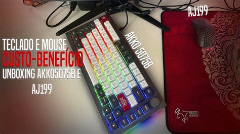 O Melhor Mouse E Teclado Custo Benef Cio Que J Tive Unboxing Youtube