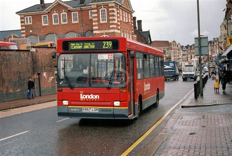 The Transport Library London General Dennis Dart Dr Wlt On Route