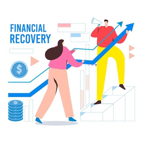 vector coronavirus financial recovery