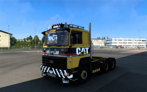 CAT Ford Transcontinental For Euro Truck Simulator 2 TruckyMods