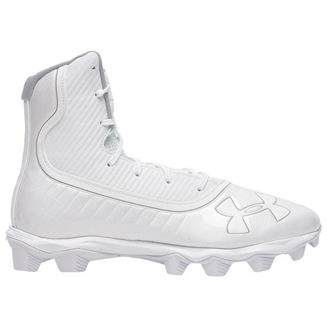 Under Armour Synthetic Highlight Rm Molded Cleats Shoes In White