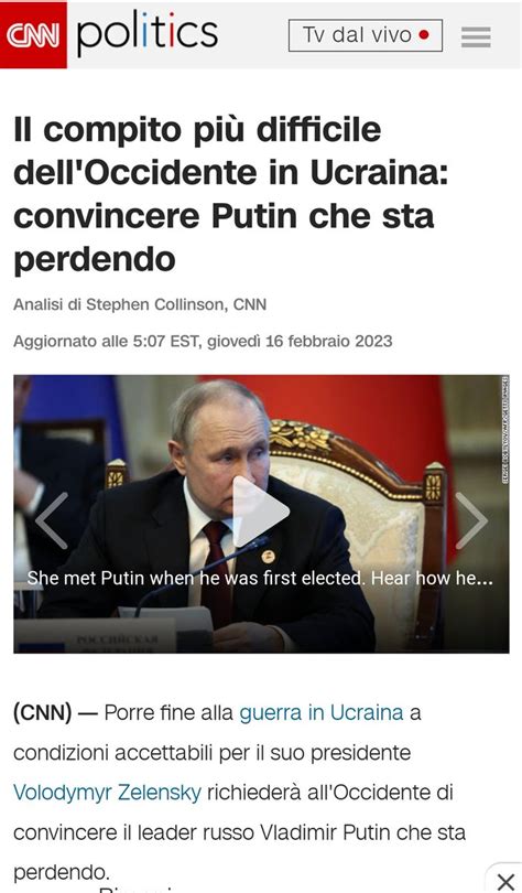 Siciliano Ergo Sum On Twitter La Russia Sta Vincendo La Guerra