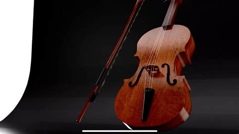 3d Product Visualisation Of Violin 3d Model 3d Animation Cinema 4d Blender Youtube