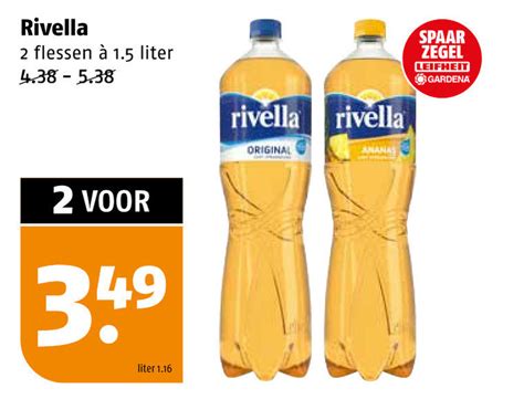 Rivella Frisdrank Folder Aanbieding Bij Poiesz Details