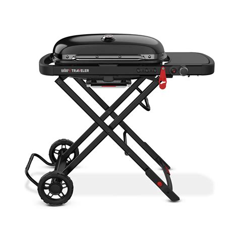 Weber Traveler Portable Gas Grill Stealth Edition