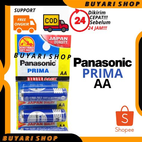 Jual Baterai Panasonic Prima Aa A V Batre Aa Panasonic Prima Harga