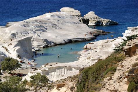 Sembra la Luna invece è una spiaggia in Grecia WePlaya