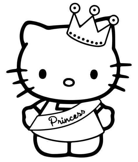 Хеллоу Китти Раскраска Для Детей +29 фото и картинок, распечатать ...