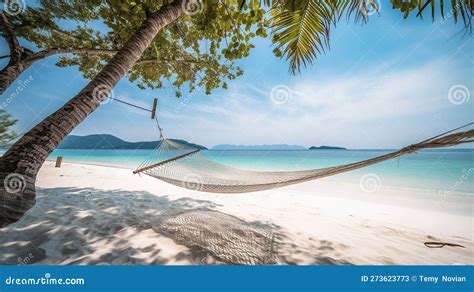 Tropical Sunset Beach And Sky Background As Exotic Summer Landscape