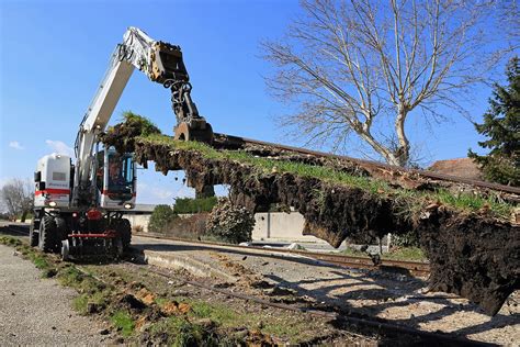 Travaux Ferroviaires Sur La Future Ligne Avignon Carpentras Jean Luc