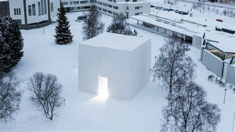 Polestar Opens Unique Showroom Made Completely Out Of Snow Carscoops