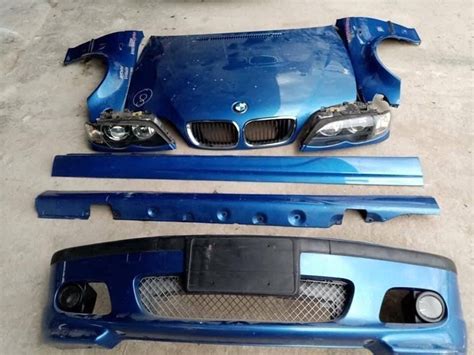 Bmw E46 M Sport Body Kit Including Hood And Headlights Bmw Original Parts