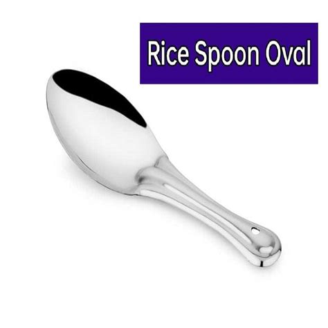 Silver Stainless Steel Rice Serving Spoon For Home At Rs 245 Kg In