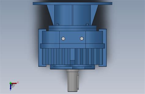 F Am轴输入型平行轴 斜齿轮减速电机 F37 Y80 801 M1 Solidworks 2018模型图纸下载 懒石网