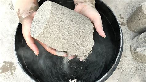 ASMR Silky Creamy Crunchy Grainy Sand Wholecrush In Water Bucket