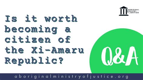 Is It Worth Becoming A Citizen Of The Xi Amaru Republic