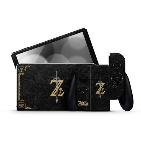 Breath Of The Wild White Nintendo Switch Oled Skins Ko Custom Creations