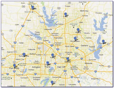 Dfw Metroplex Map