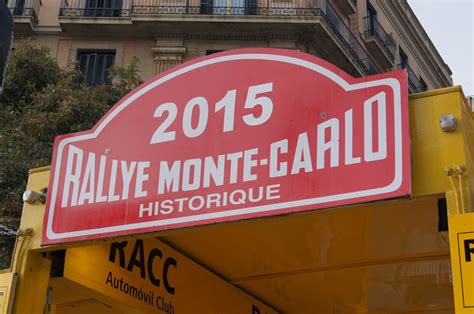 Salida del Rally de Monte Carlo de Históricos