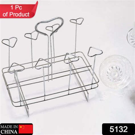 Multipurpose Stainless Steel Glass Holder At Best Price In Rajkot Deodap International Private