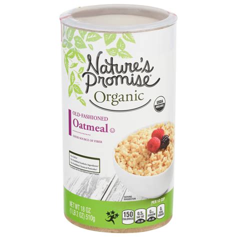 Save On Nature S Promise Organic Old Fashioned Oatmeal Order Online Delivery Stop And Shop