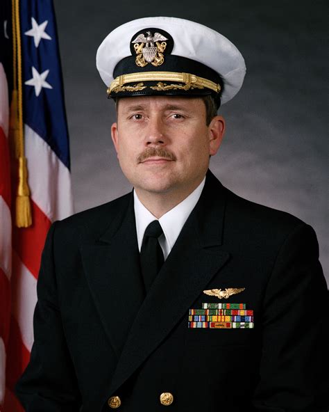 Portrait Us Navy Usn Captain Capt Robert G Colvert Covered