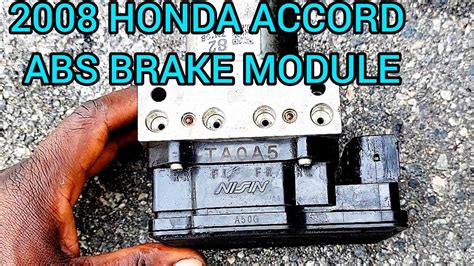 Honda Accord Abs Module Replacement Como Cambiar Modulo