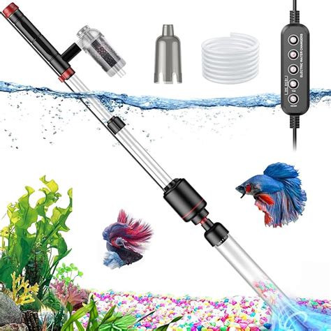 Amazon Suness Electric Aquarium Vacuum Gravel Cleaner W