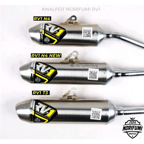 Jual Knalpot Kenalpot Muffler Original Norifumi Rv N Shorty T Klx