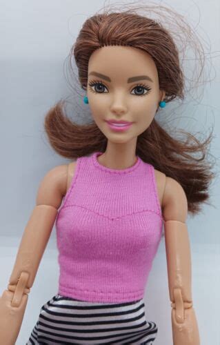 Barbie Teresa Made To Move Mtm Articulated Jointed Doll Brunette Brown Hair EBay