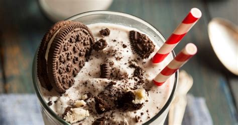 Como Fazer Milk Shake De Sorvete Milk Shake De Negresco Oreo Receita