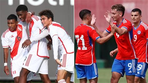 Dónde Ver Perú Vs Chile Sub 23 Hoy Canal Tv Del Duelo Por Preolímpico