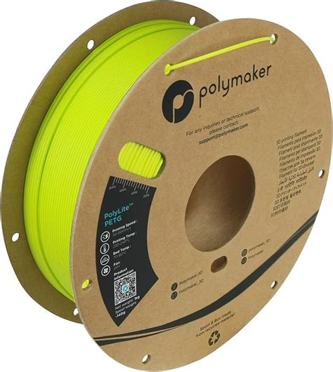 Polymaker PETG Filament 1 75mm 1kg Strong PETG Lime Green Filament