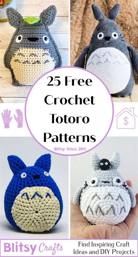 Free Crochet Totoro Patterns Amigurumi Pattern