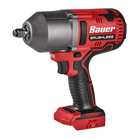 Bauer 2085CR B 58514 1 2 In High Torque Impact Wrench Manual