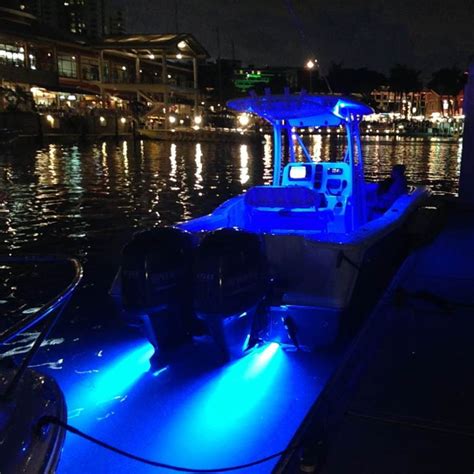 V W Stainless Steel Rgbw Boat Led Light Underwater Light Marine