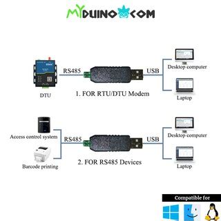 RS485 to USB Modbus Converter Adapter | Shopee Malaysia