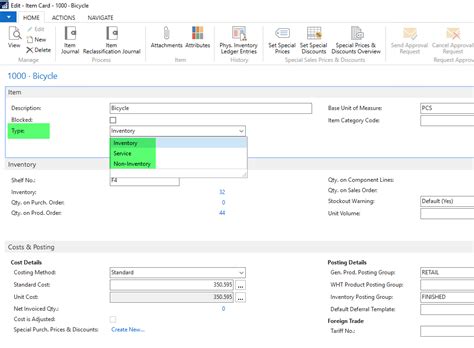 Microsoft Dynamics 365 Business Central Cost Leaseplm